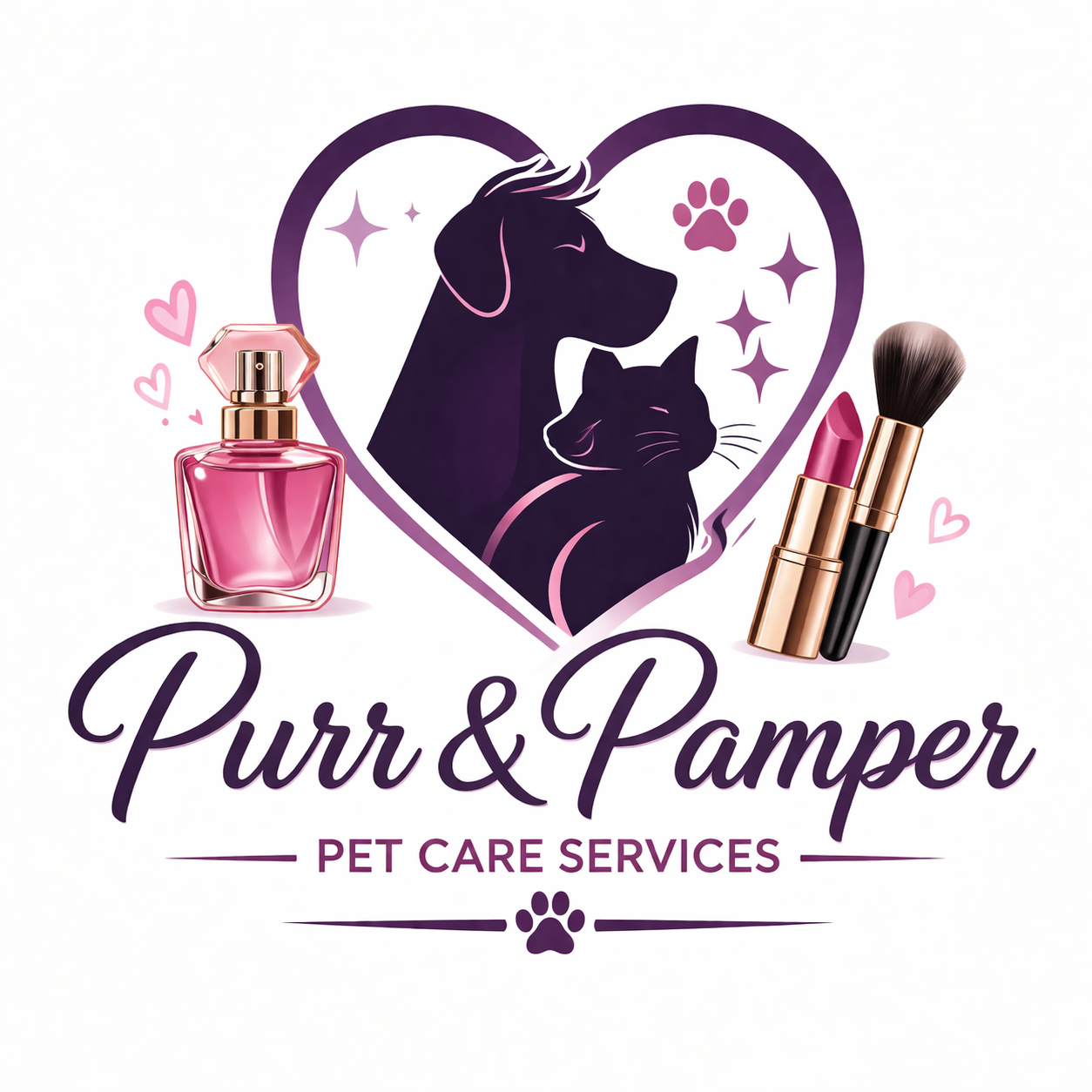 Purr & Pamper Logo